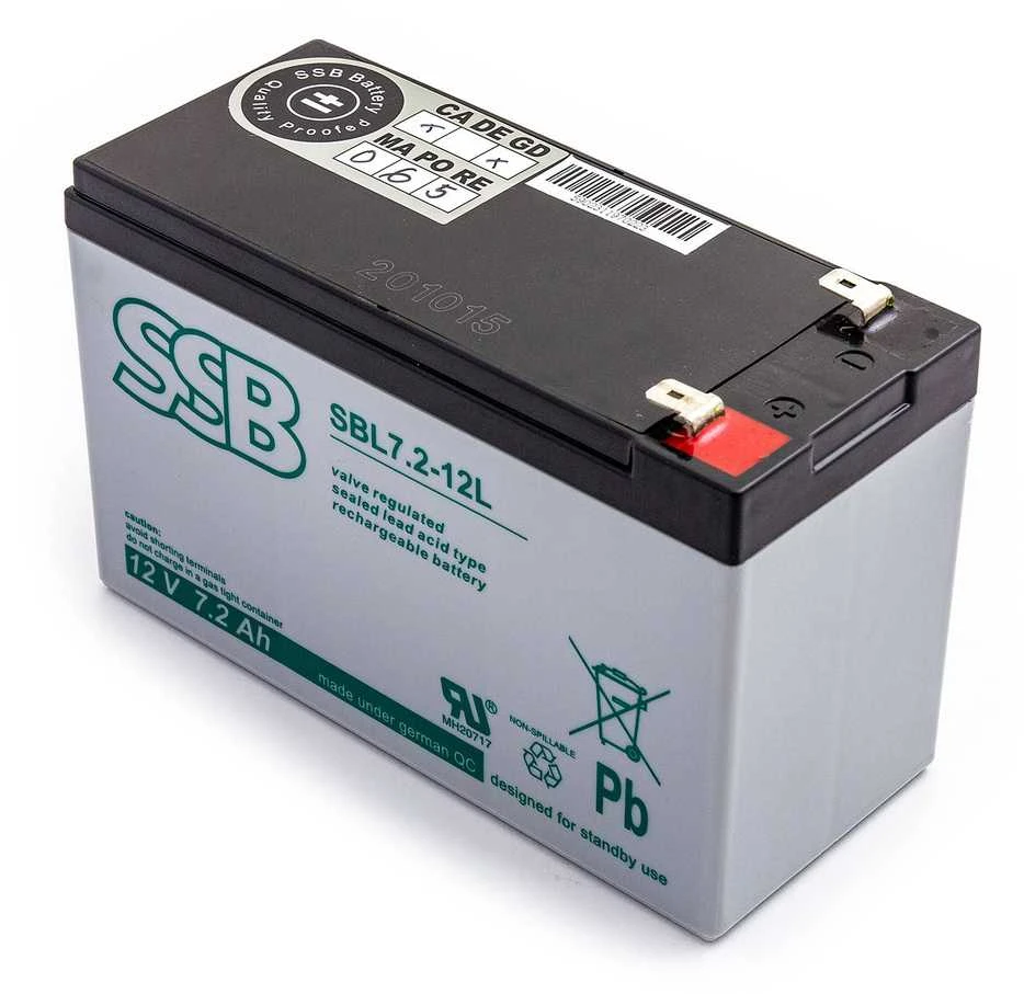Grąžtas Akumuliatorius SSB SBL 7.2-12L 12V / 7,2Ah / AGM