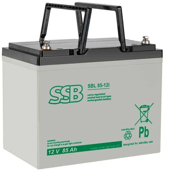 Akumuliatorius SSB SBL 85-12i 12V 85Ah AGM nereikalaujantis priežiūros