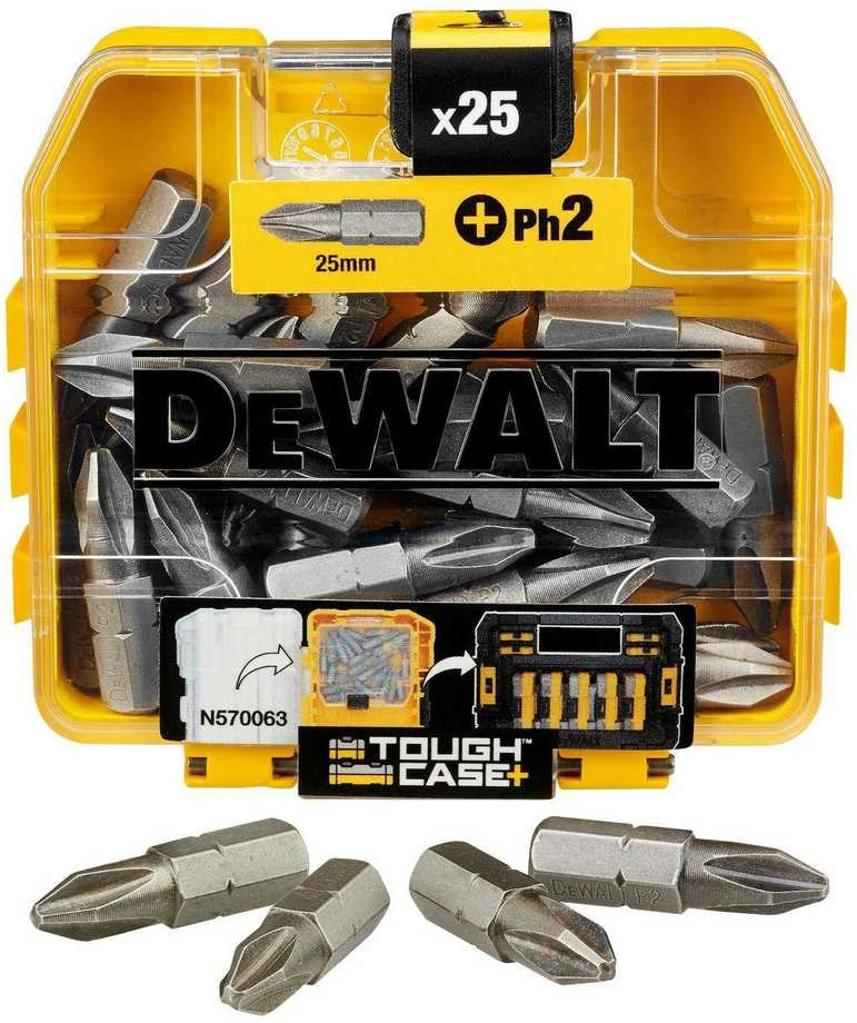 DEWALT KOŃCÓWKA PH2x25/25szt.