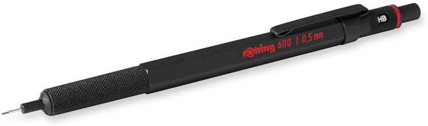 Automatinis pieštukas Rotring 600 0.5 Juodas - 1904443