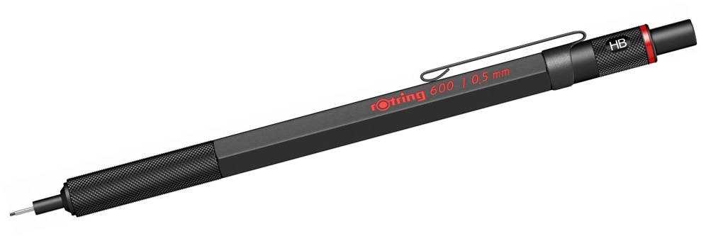 Automatinis pieštukas Rotring 600 0.5 Juodas - 1904443