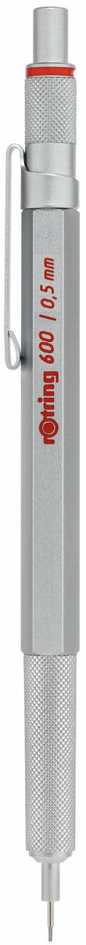Automatinis pieštukas Rotring 600 0.5 Sidabrinis - 1904445