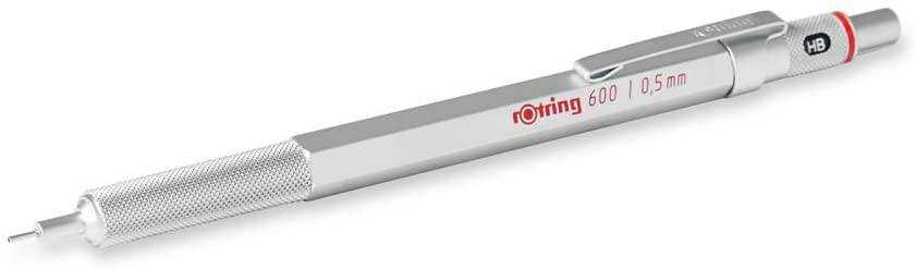 Automatinis pieštukas Rotring 600 0.5 Sidabrinis - 1904445