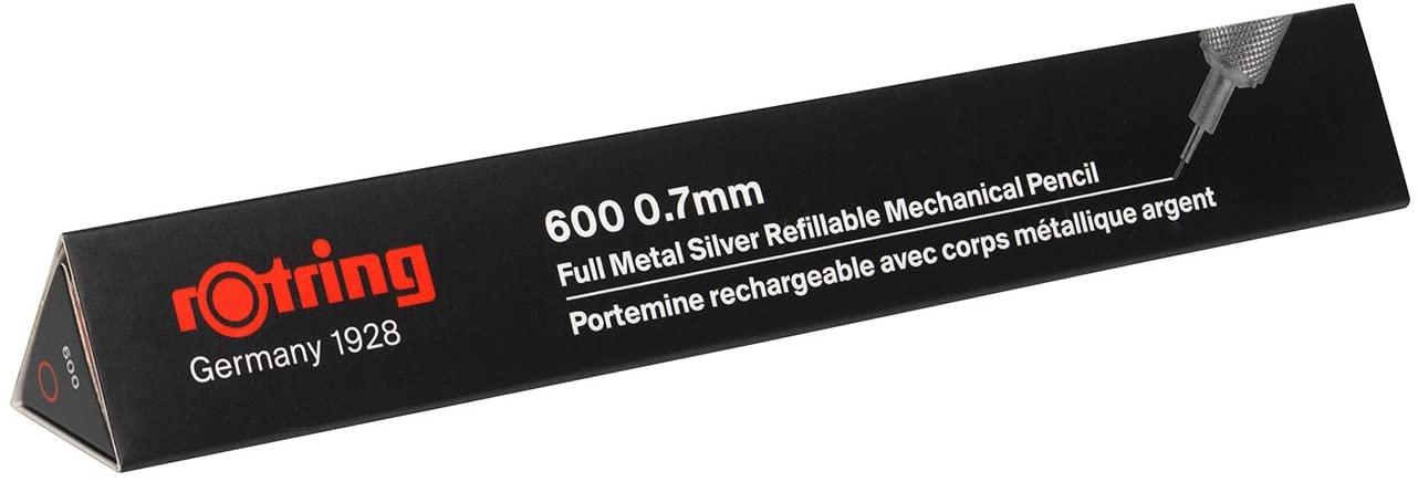 Automatinis pieštukas Rotring 600 0.7 Sidabrinis - 1904444