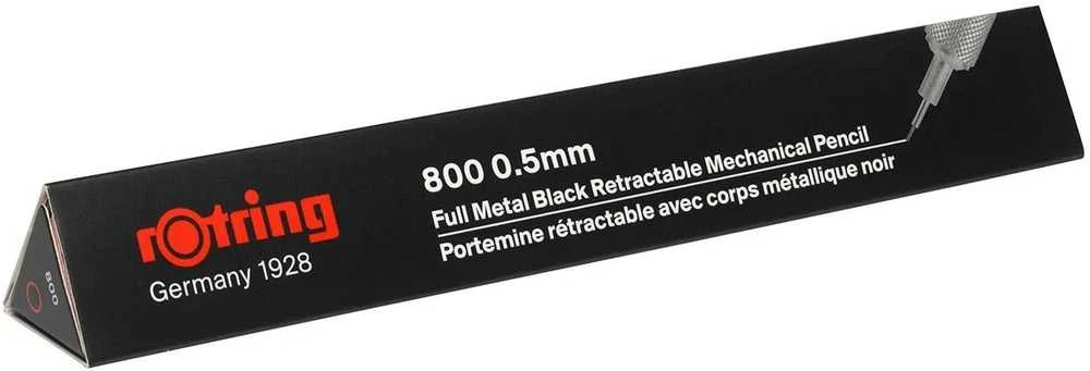 Automatinis pieštukas Rotring 800 0.5 Juodas - 1904447