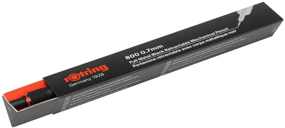 Automatinis pieštukas Rotring 800 0.7 Juodas - 1904446