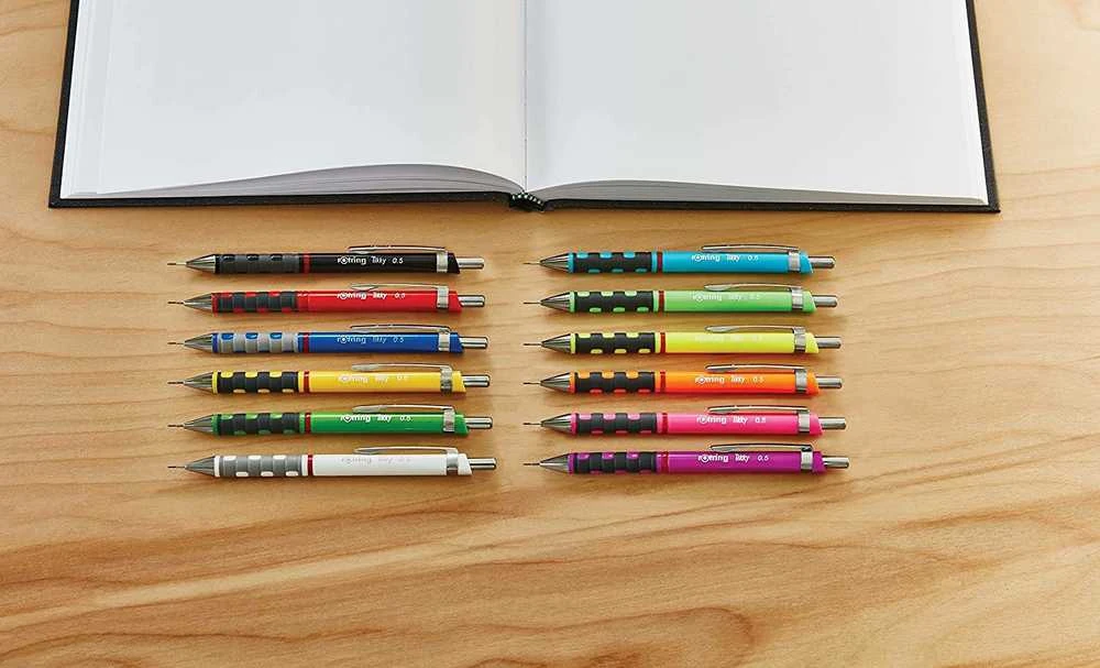 Automatinis pieštukas Rotring Tikky III 0,5 Baltas - 1904698