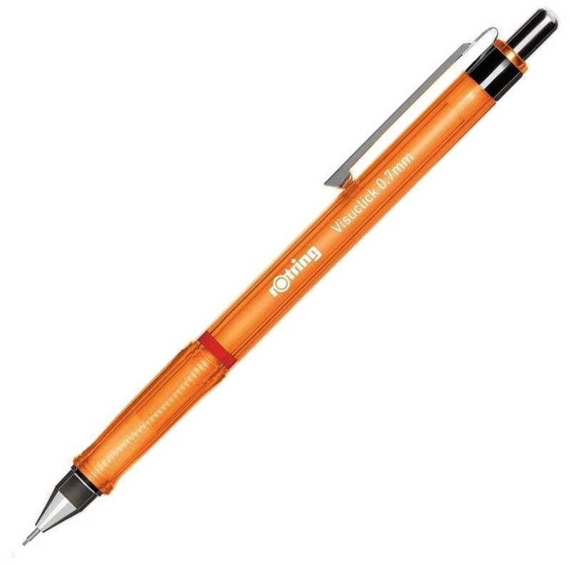 Automatinis pieštukas Rotring Visuclick 0.7mm 2B Oranžinis - 2089092