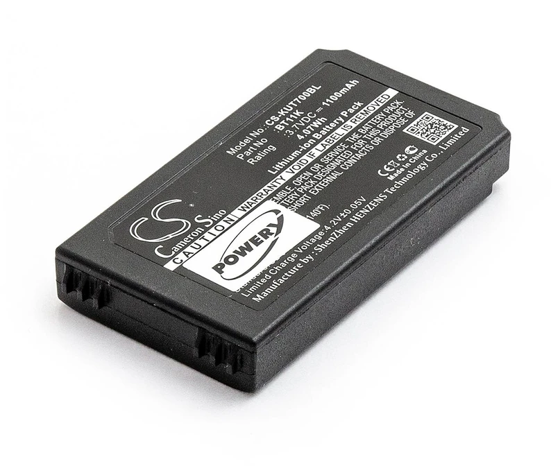 „Danfoss“ akumuliatorius / „Ikusi BT11K“ 3,7 V 1130 mAh IK2, „PUPITRE IK2“, „T70/2“, „T70 iKolntrol“, mini radijo imtuvas su valdymo svirtimi RMJ