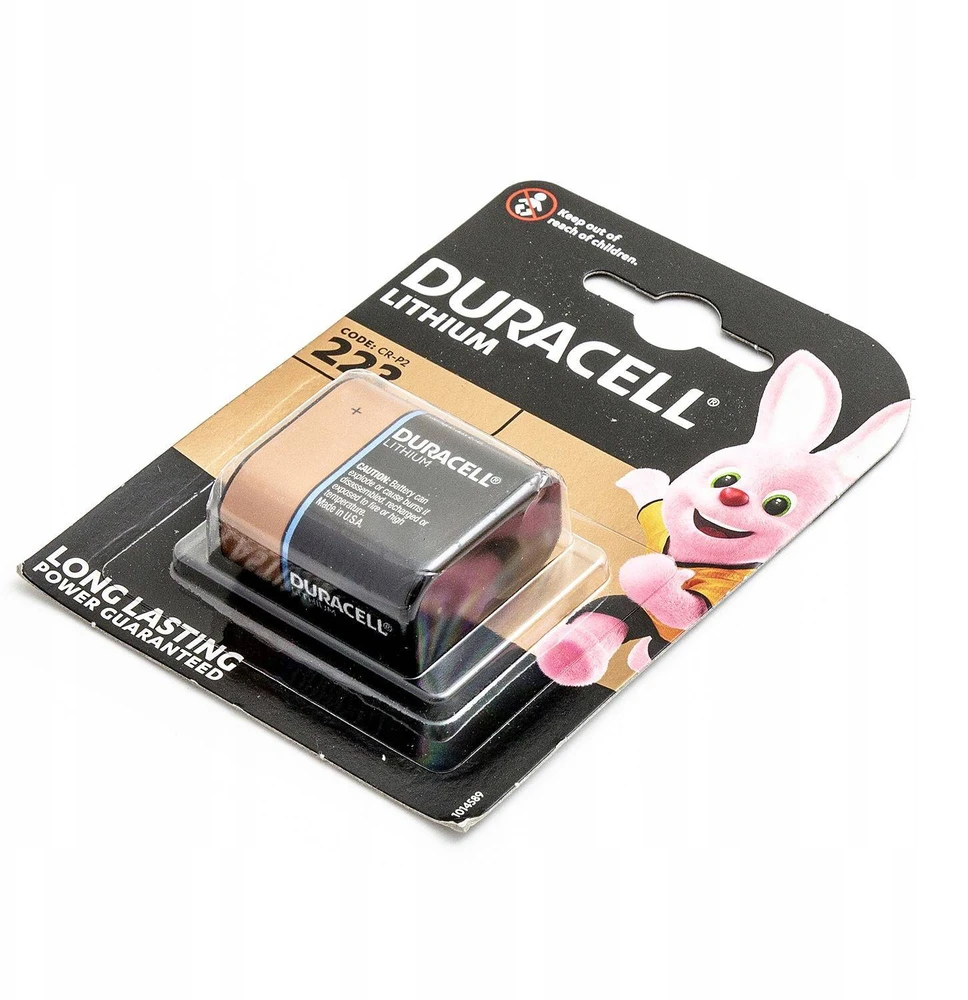 Duracell Ultra Photo 223 Vienkartinė baterija 6V Nikelio-oksihidroksidas (NiOx)