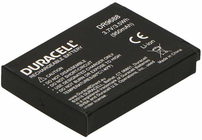 Samsung Duracell DR9688 kameros / vaizdo kameros su vaizdo magnetofonu baterija Ličio-jonų (Li-Ion) 950 mAh
