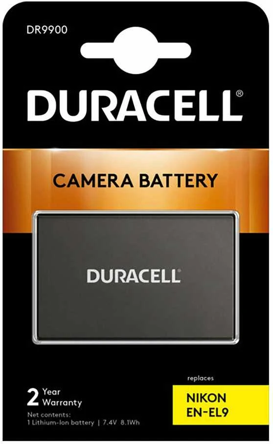 Duracell DR9900 kameros / vaizdo kameros su vaizdo magnetofonu baterija Ličio-jonų (Li-Ion) 1100 mAh