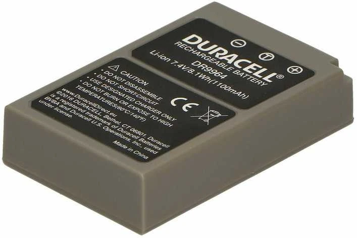 Duracell DR9964 kameros / vaizdo kameros su vaizdo magnetofonu baterija Ličio-jonų (Li-Ion) 1100 mAh