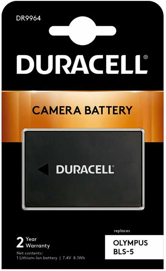 Duracell DR9964 kameros / vaizdo kameros su vaizdo magnetofonu baterija Ličio-jonų (Li-Ion) 1100 mAh