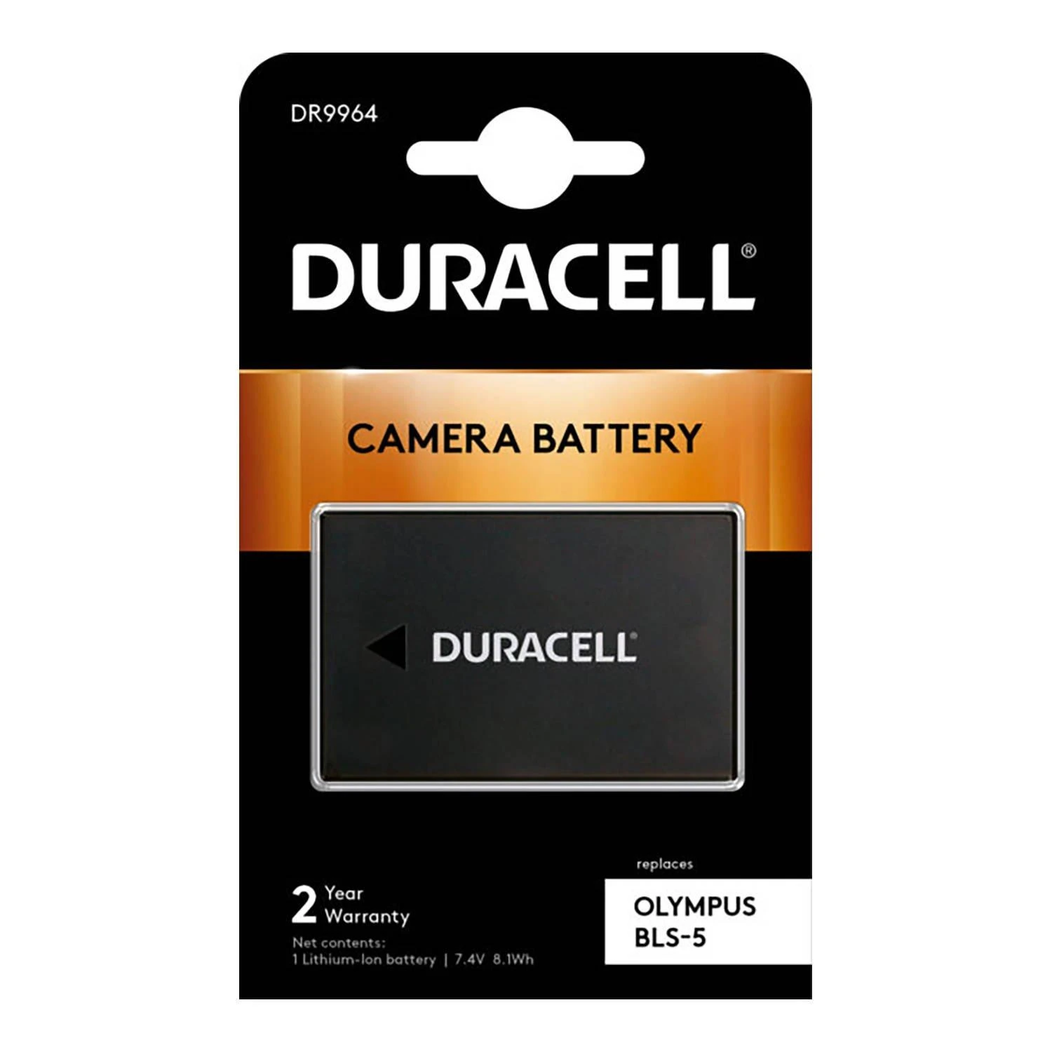 Duracell DR9964 kameros / vaizdo kameros su vaizdo magnetofonu baterija Ličio-jonų (Li-Ion) 1100 mAh