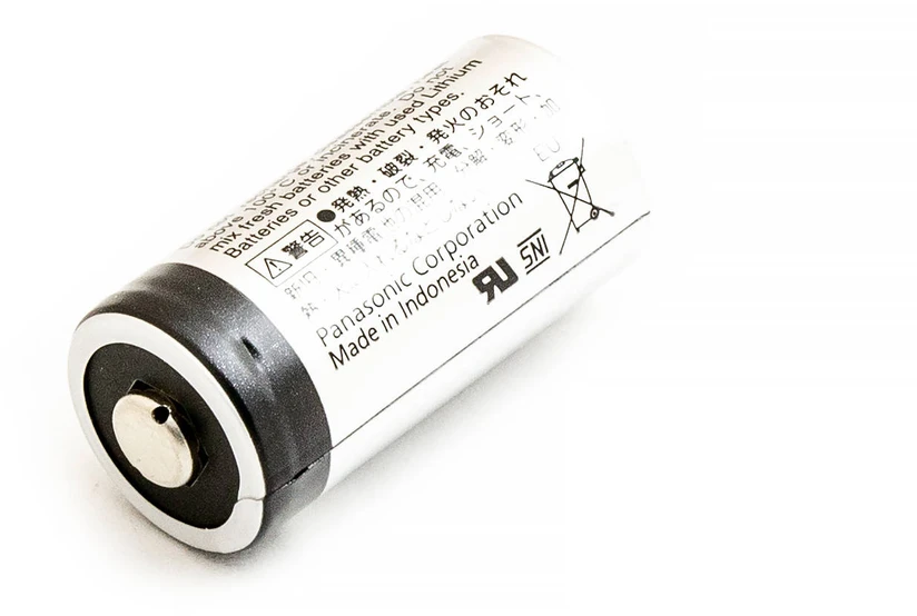 Baterija Panasonic 3V / 1550 mAh / Lithium / CR123A