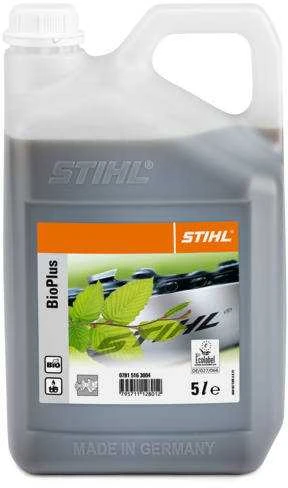 Alyva pjūklų grandinėms tepti Stihl BioPlus; 5 l