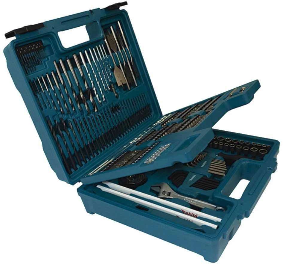 Grąžtas Makita E-11689 Grąžtų ir sukimo antgalių rinkinys, 256 vnt.