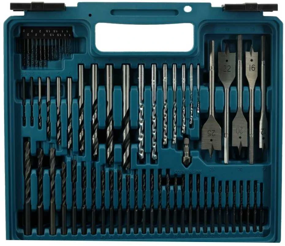 Grąžtas Makita E-11689 Grąžtų ir sukimo antgalių rinkinys, 256 vnt.