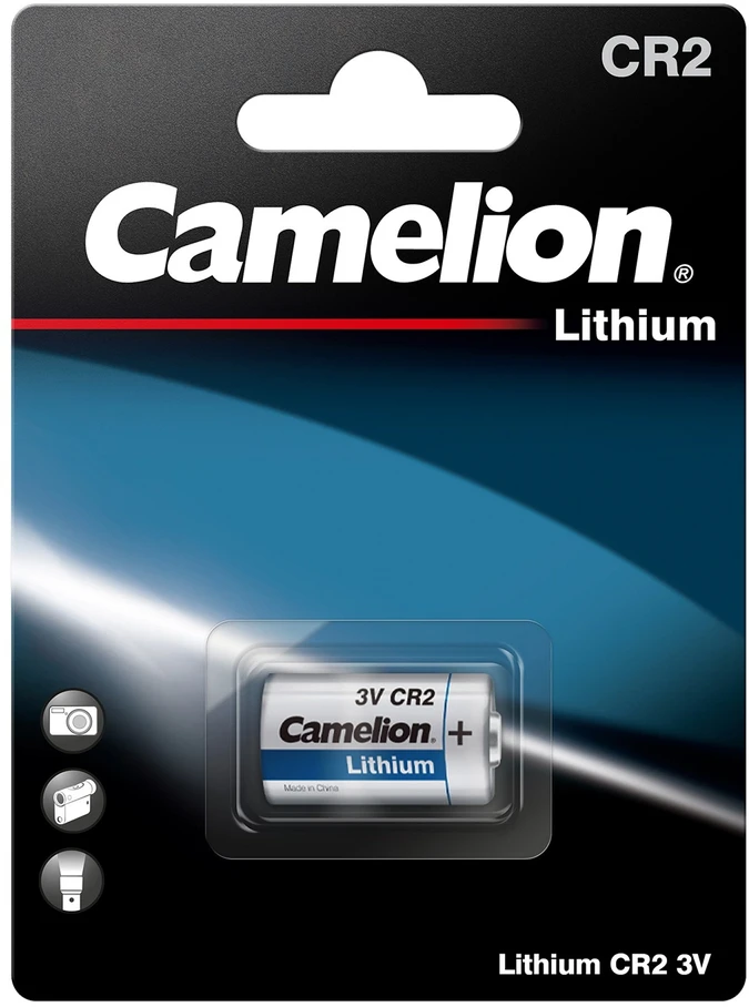 Camelion | CR2-BP1R | CR2 | 850 mAh | Litis | 1 vnt.