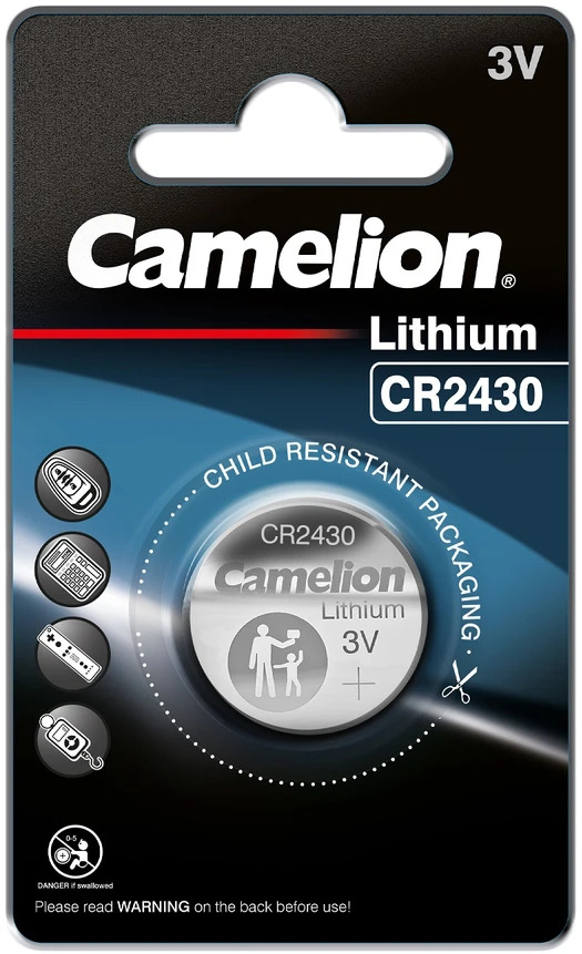 Camelion | CR2430-BP1 | CR2430 | Litis | 1 vnt.