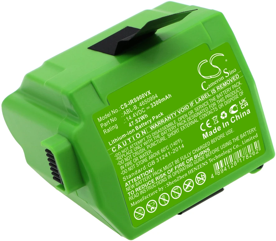 Akumuliatorius Cameron Sino Technology ABL-B 4650994 14,4 V baterija, skirta iRobot Roomba S9, Roomba S9+, S955020