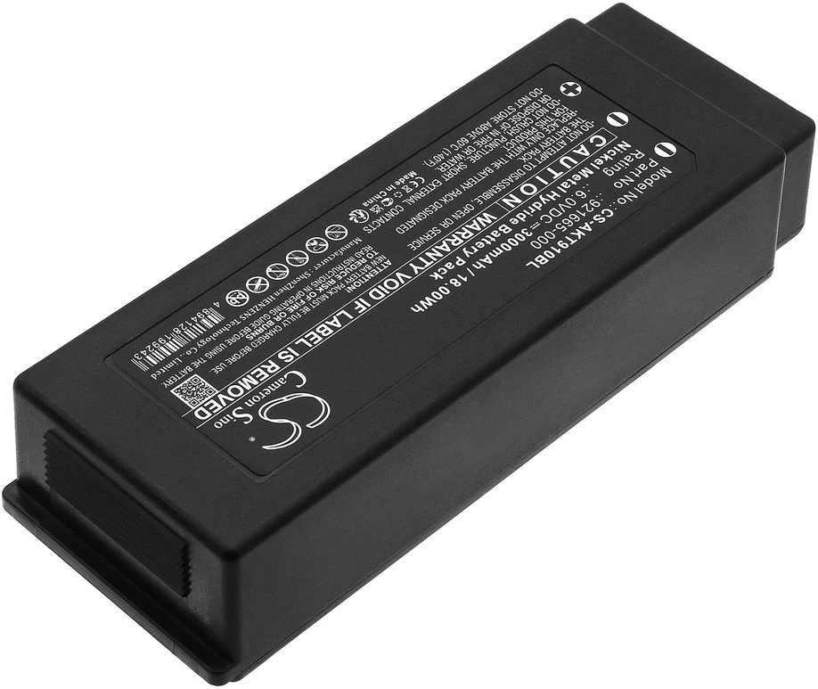 Cameron Sino Technology Akerstroms MC90 MC92 MC96 921665-000 6V 3000mAh NiMH akumuliatorius, skirtas T-Rx 300J M-300JD M-500JD T-Rx 500JD