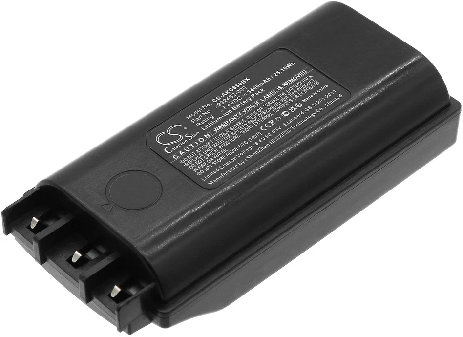 HP Cameron Sino Technology Akumuliatoriaus Akerstroms BC85 BC95 932482-000 7.4V 3400mAh Li-Ion T-Rx200P M-200J RMC31