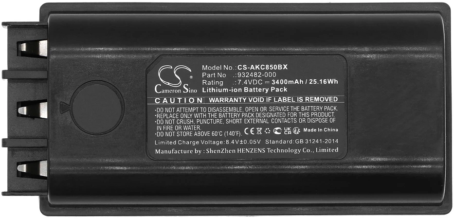 HP Cameron Sino Technology Akumuliatoriaus Akerstroms BC85 BC95 932482-000 7.4V 3400mAh Li-Ion T-Rx200P M-200J RMC31