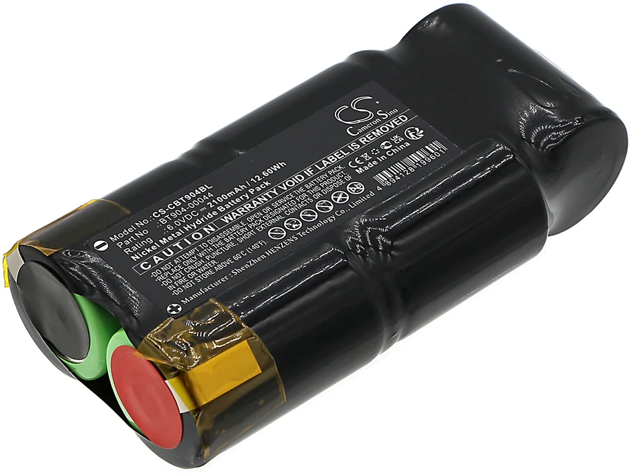 Cameron Sino Technology Akumuliatorius, skirtas Cattron Theimeg BT904-00044 6V 2100mAh NiMh, skirtas Cattron Theimeg TH-20DS-S/E, TH-GA, TH-GA/NC-10