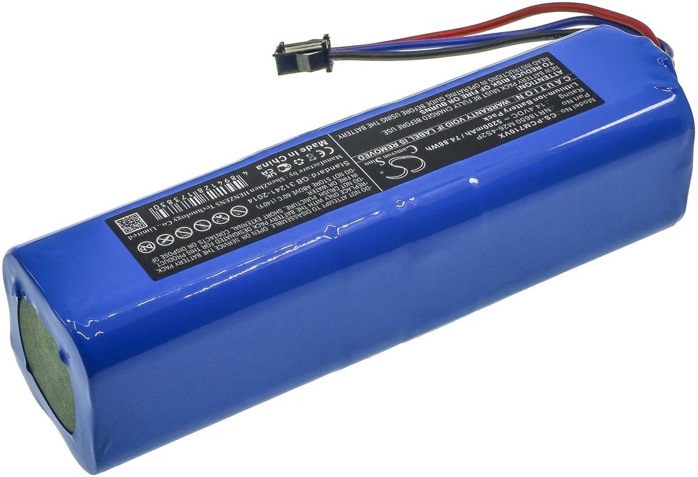 Cameron Sino Technology Akumuliatorius, skirtas Xiaomi SUN-INTE-181 14.4V 5200mAh Li-Ion, skirtas Xiaomi Viomi S9 Proscenic M8 PRO