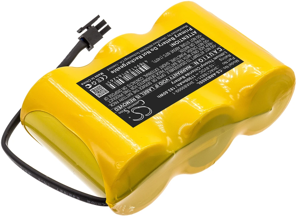 Cameron Sino Technology Baterija ABB 1SAP180300R0001 3HAC16831-1 3HAB9999-1 3HAC13150-1 10,8V 17000mAh Li-SOCl2 ABB robotai IRB