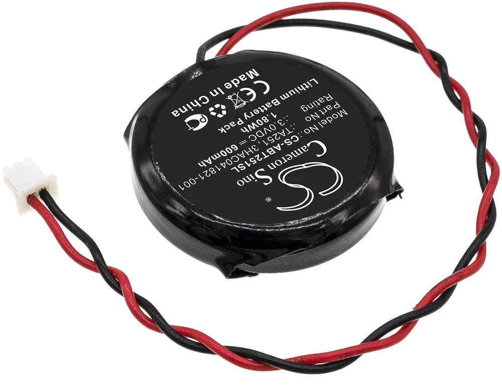 Cameron Sino Technology Baterija ABB 3HAC041821-001 3V 600mAh Ličio ABB TA251 - CS-ABT251SL