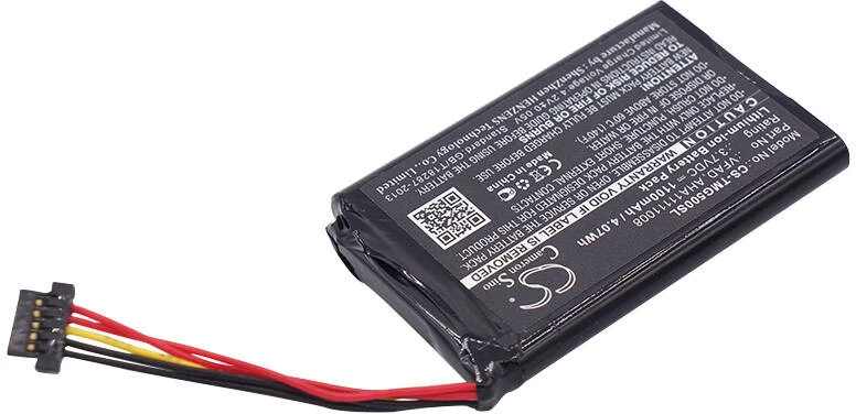 Cameron Sino Technology Baterija AHA11111008 Li-Ion 3.7V 1100mAh TomTom Go 5000 5100 6000 6100 TRUCK 5250 - CS-TMG500SL