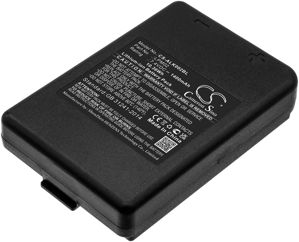 Akumuliatorius Cameron Sino technologijos baterija AUTEC R0BATT00E08A0, LPM02 7,4V 1400mAh AIR DYNAMIC, MODULAR, AJM, AJR, AJS, FJL, FJM, FJR, FJS, MJ