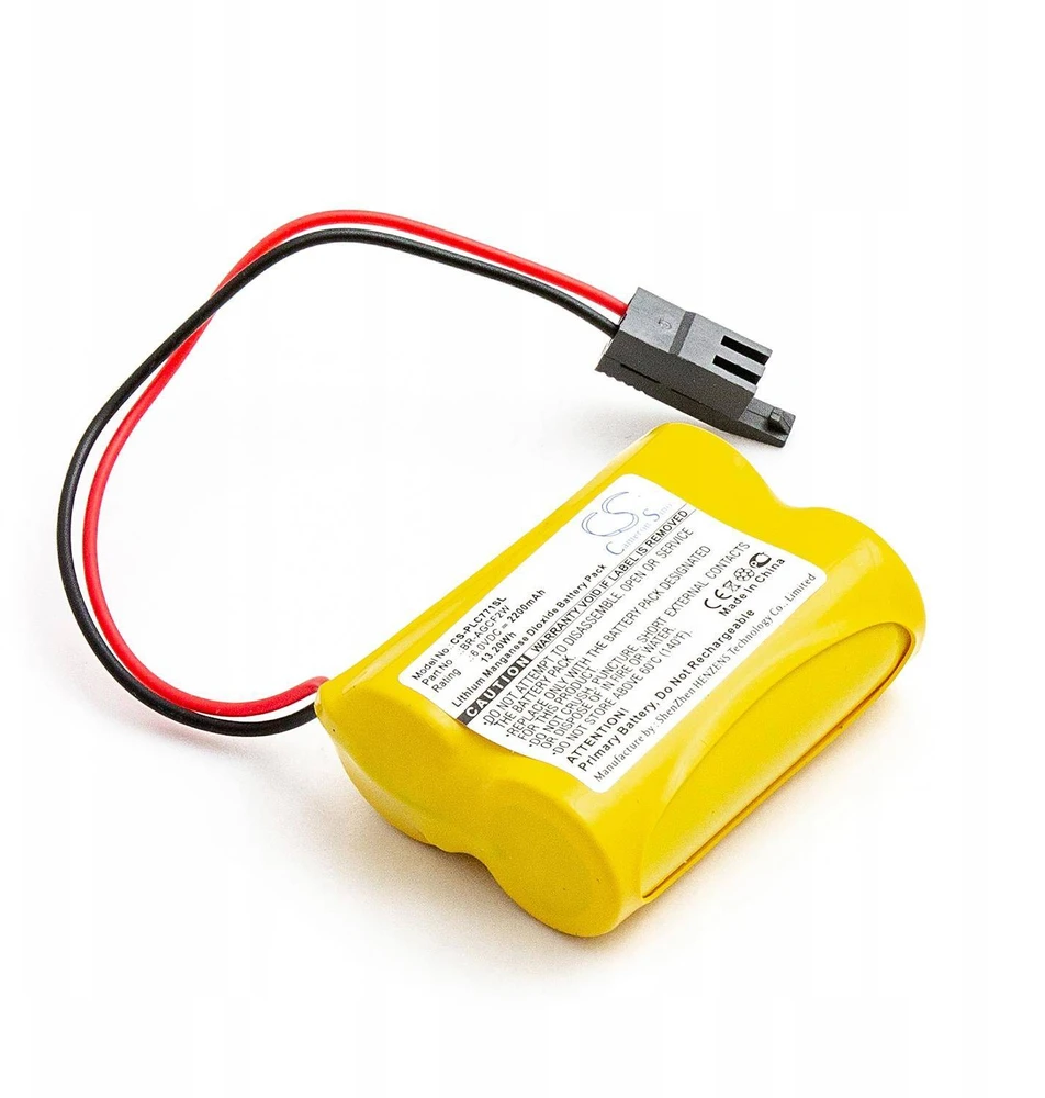 Akumuliatorius Cameron Sino Technology Baterija BR-AGCF2W 6V 2200 mAh skirta GE A06B-6093-K001, A98L-0031-001/L, Fanuc A98L-0031-001/L