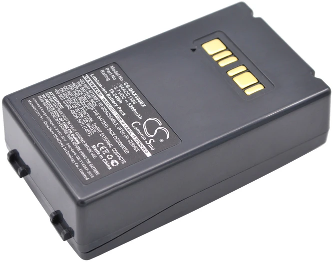 Akumuliatorius Cameron Sino Technology Baterija Datalogic BT-26 94ACC1386 3,7V 5200mAh Li-Ion FALCON X3/X3+/X4/X3 Plus