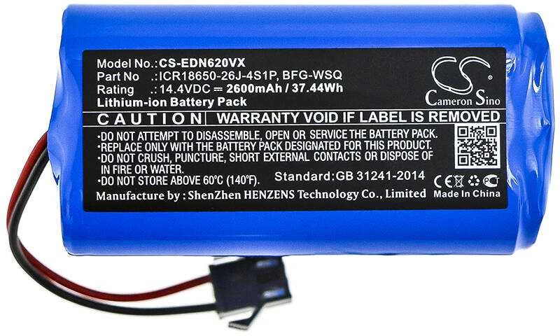 Cameron Sino 14,4V baterija su technine etikete