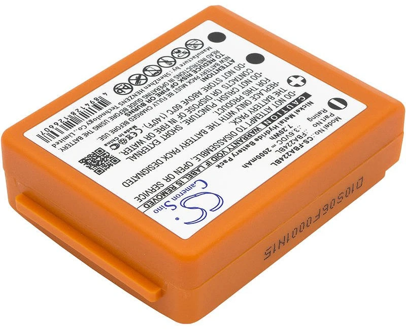 Honeywell Cameron Sino Technology baterija HBC Radimatic FUB06N 3,6V 2000mAh BA223000, BA223030, FUA39, PM461523, CS-FBA223BL, RHB3621