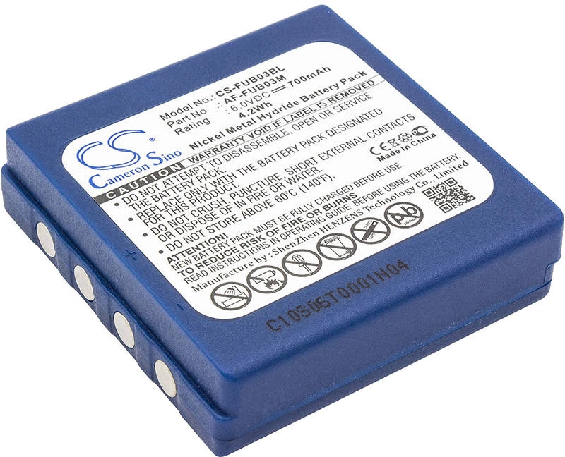 Akumuliatorius Cameron Sino Technology baterija HBC Radiomatic Fub03A 6V 700mAh BA203060, BA222060, KH68305500, FUA030