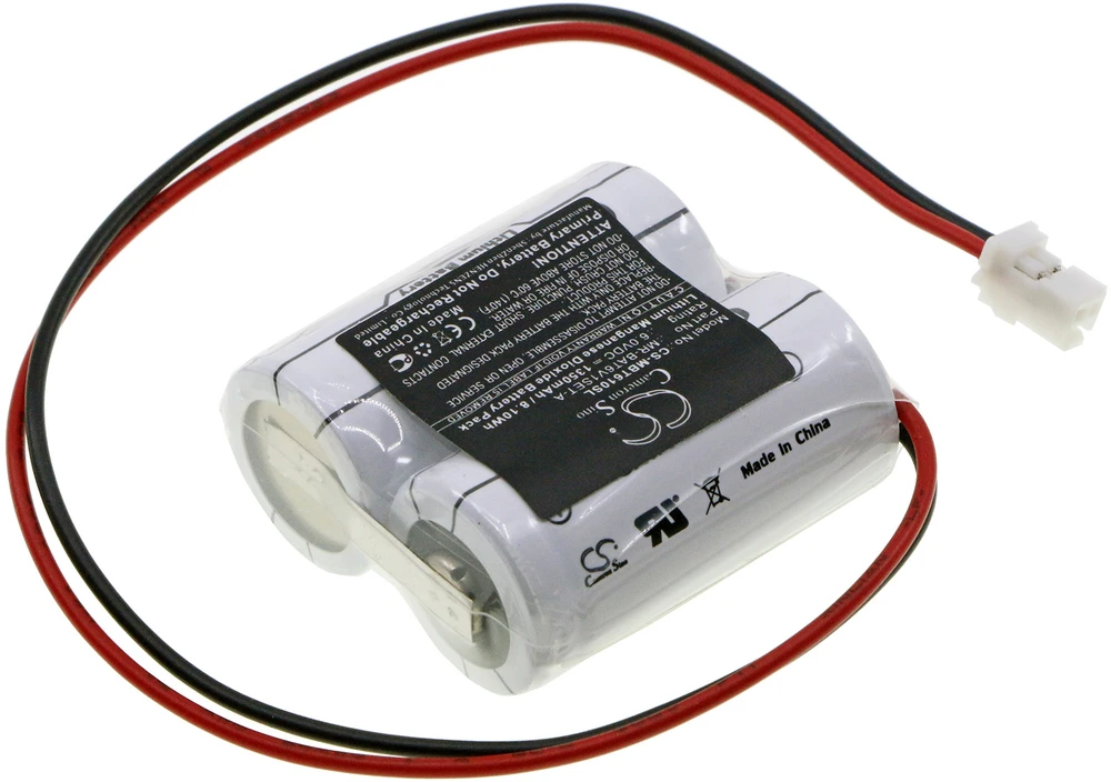 Cameron Sino Technology Baterija Mitsubischi MR-BAT6V1SET-A 6V 1350mAh Ličio Mitsubishi MR-J4 WK17 - CS-MBT610SL