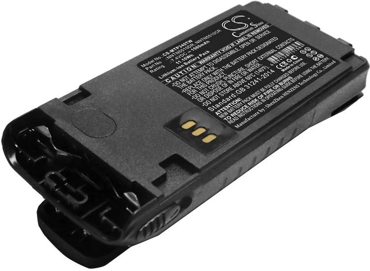 Akumuliatorius Cameron Sino Technology Baterija Motorola NNTN5510DR NNTN5510CR NNTN5510BR 7,4V 1500mAh Li-Ion GP340ex GP360ex GP380ex GP340 ATEX GP380 ATEX
