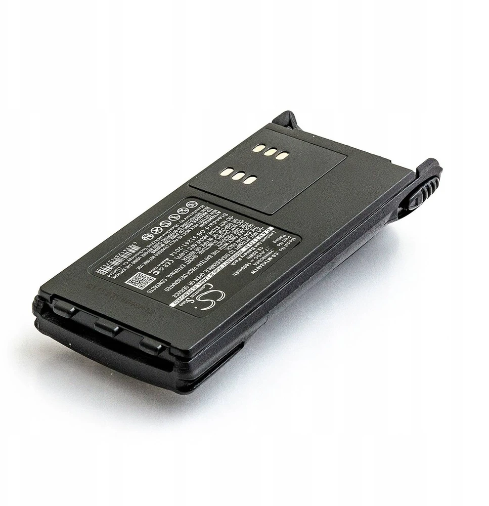 „Cameron Sino Technology“ akumuliatorius MOTOROLA HNN9013, PMNN4158 7,4 V 1800 Ah ličio jonų GP340, GP360, GP380, GP640, GP680