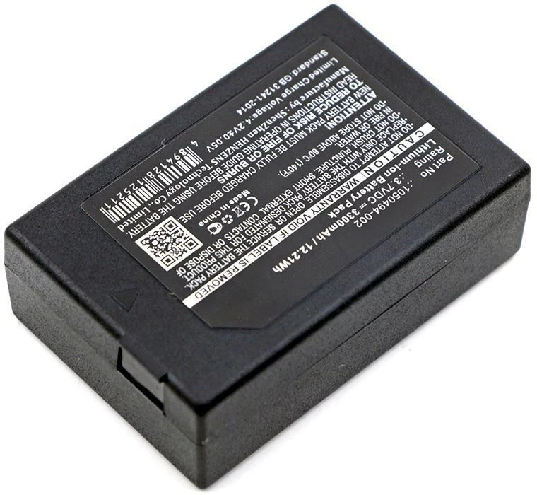 Akumuliatorius HP „Cameron Sino Technology“ skaitytuvo baterija Psion 1050494, 1050494-002, WA3006, WA3020 3,7 V 3300 mAh ličio jonų 7525, 7525C, 7527, „Workabout Pro G1/G2/G3“