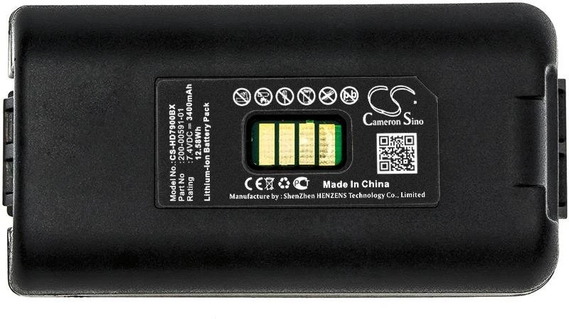 Akumuliatorius Cameron Sino Technology Baterija skeneriui Handhelt 200002586, 200-00591-01, 20000591-01, 20000702 7,4V 3400mAh Doplhin 7900, 9500, 9550, 9900