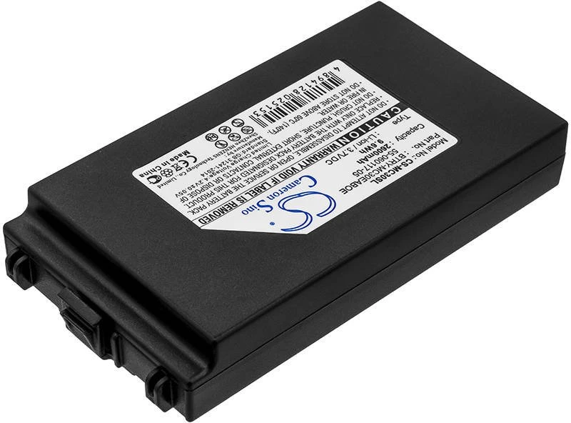 AQ „Cameron Sino Technology“ skaitytuvo baterijos simbolis 55-002148-01, 55-0211152-02, 55-060117-05 3,7 V 2600 mAh MC30, MC3000, MC3070, MC3090, MC30X0