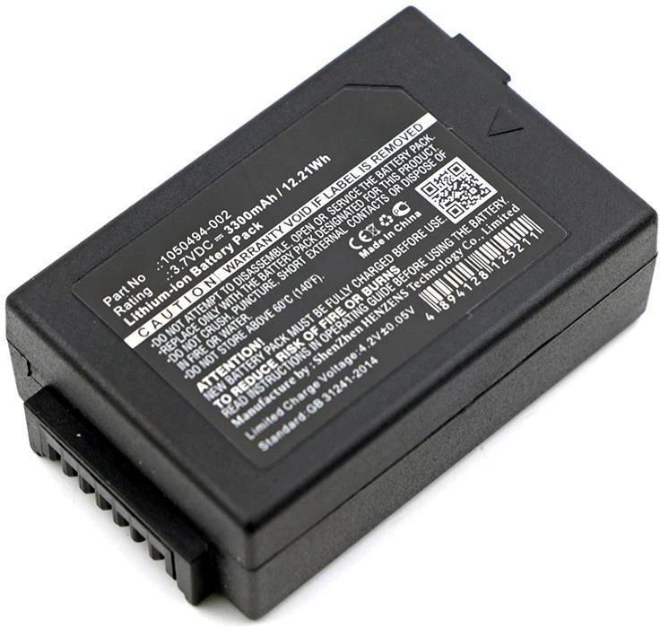 Akumuliatorius HP „Cameron Sino Technology“ skaitytuvo baterija Psion 1050494, 1050494-002, WA3006, WA3020 3,7 V 3300 mAh ličio jonų 7525, 7525C, 7527, „Workabout Pro G1/G2/G3“