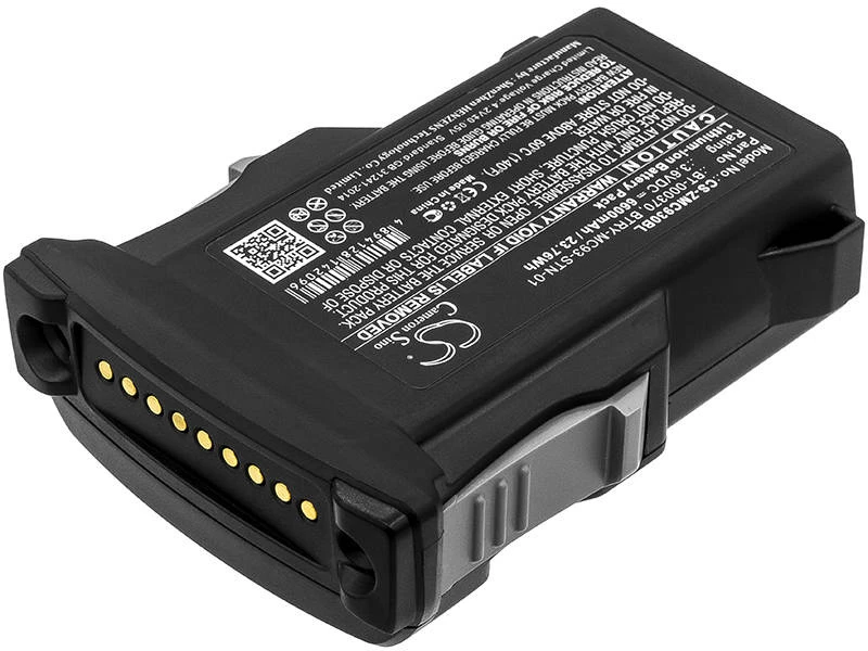 Akumuliatorius Cameron Sino Technology Baterija skeneriui Zebra MC93 MC9300 3,6V 6600mAh Li-Ion BT-000370 BTRY-MC93-STN-01 BTRY-MC93-NI-10 BTRY-MC93-FZ-10
