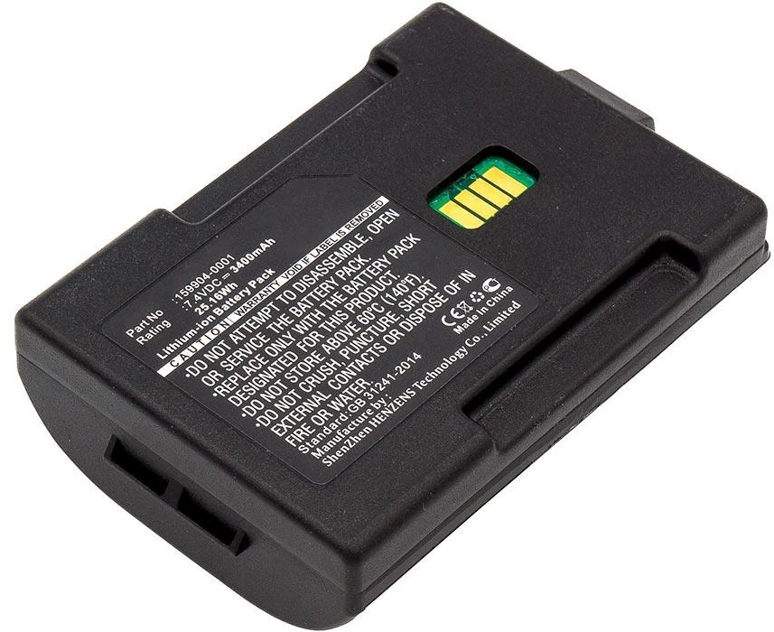 Akumuliatorius Cameron Sino Technology skaitytuvo baterija LXE 159904-0001, 163467-0001, MX7A380BATT 7.4V 3400mAh ličio jonų LXE MX7