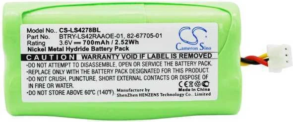Akumuliatorius Cameron Sino Technology Baterija Symbol 82-67705-01, BTRY-LS42RAAOE-01 3,6V 700mAh Symbol DS6878, DS6878-SR, LS4278, LS4278-M